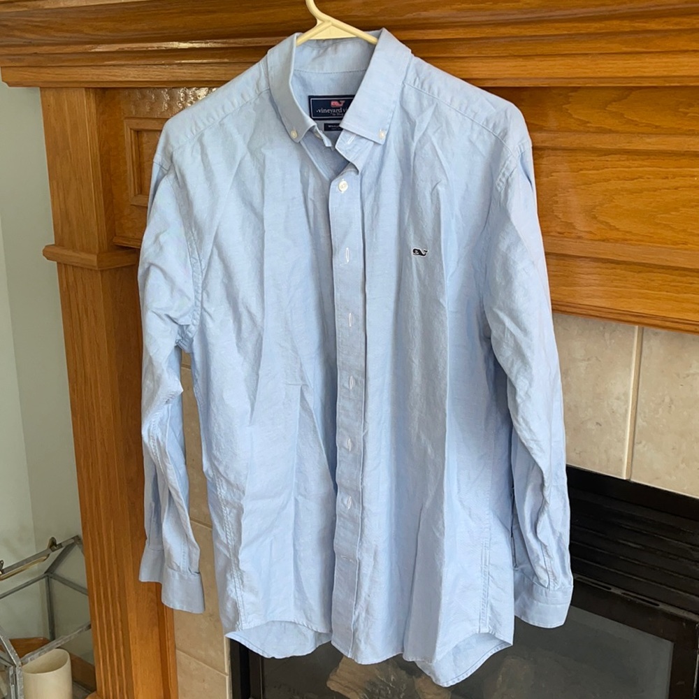 Vineyard vines men’s Whale Shirt Oxford medium